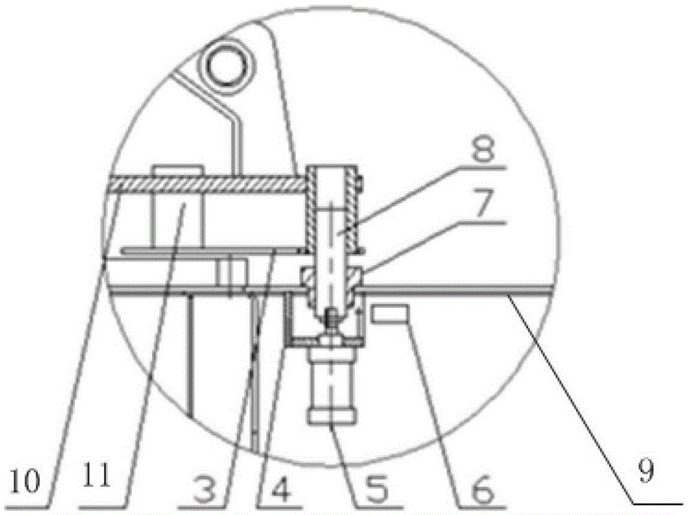 A rotary positioning device for a wrecker and the wrecker