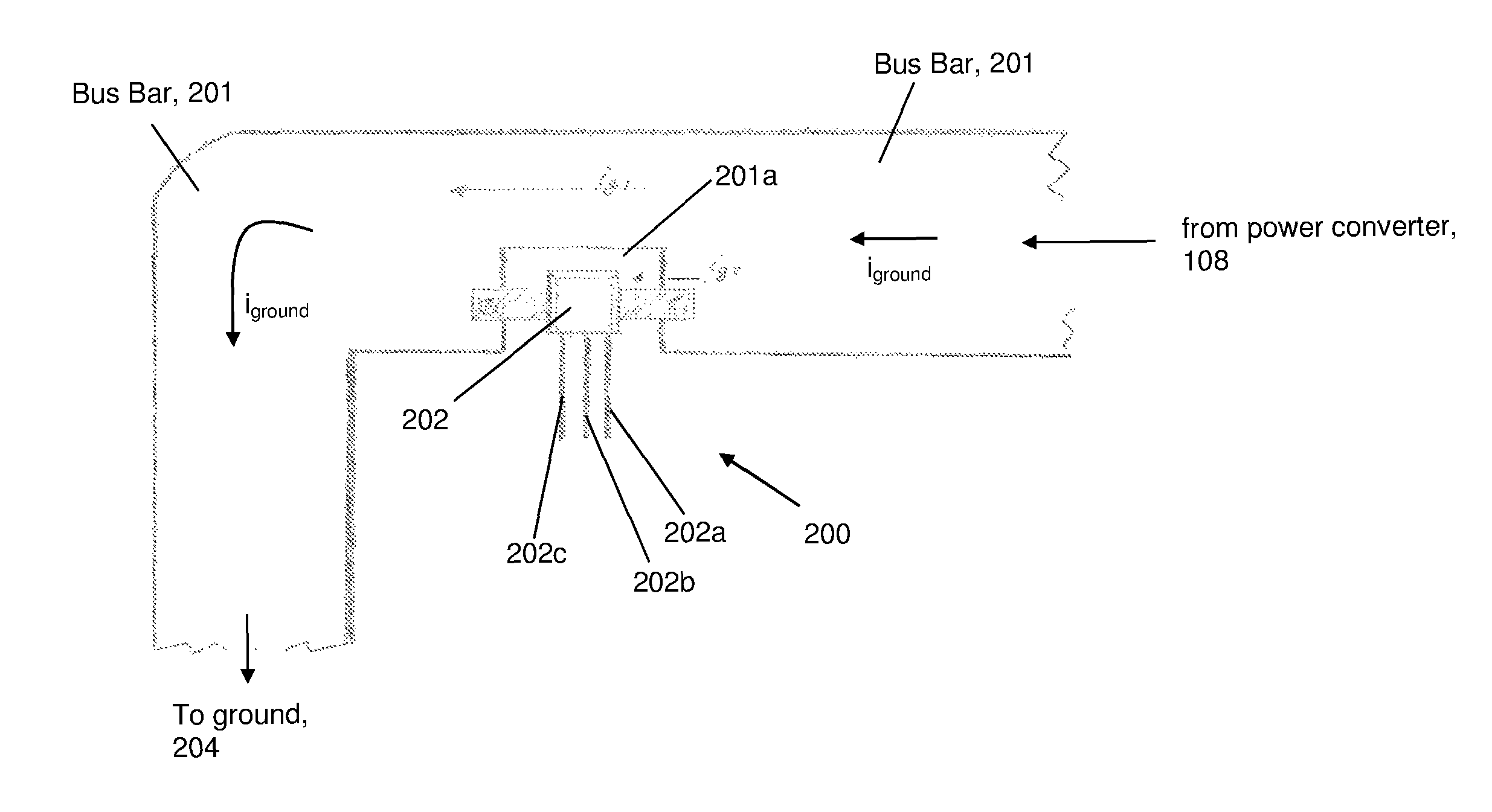 Wind turbine fault detection circuit and method