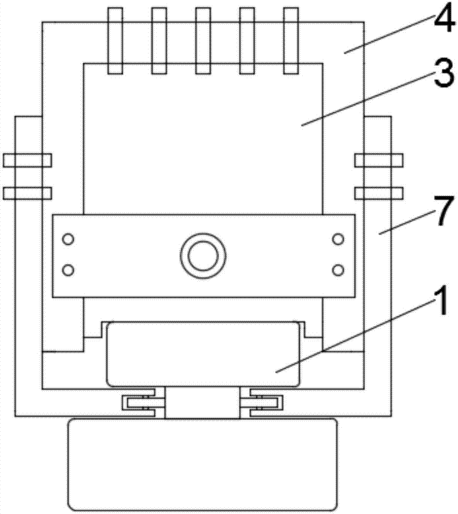 Anti-derailing device of bridge-crane trolley walking mechanism