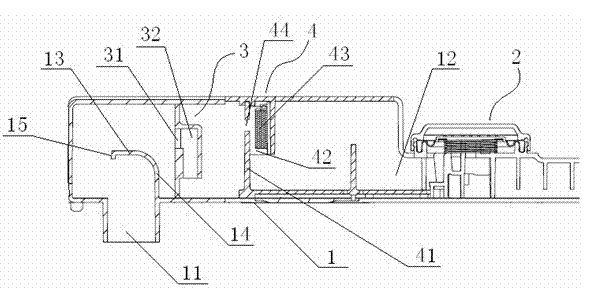 Oil-gas separator assembly of crankcase ventilation system