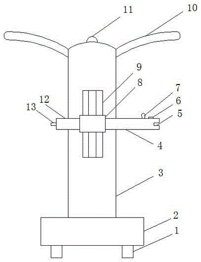 Standing type infant walker