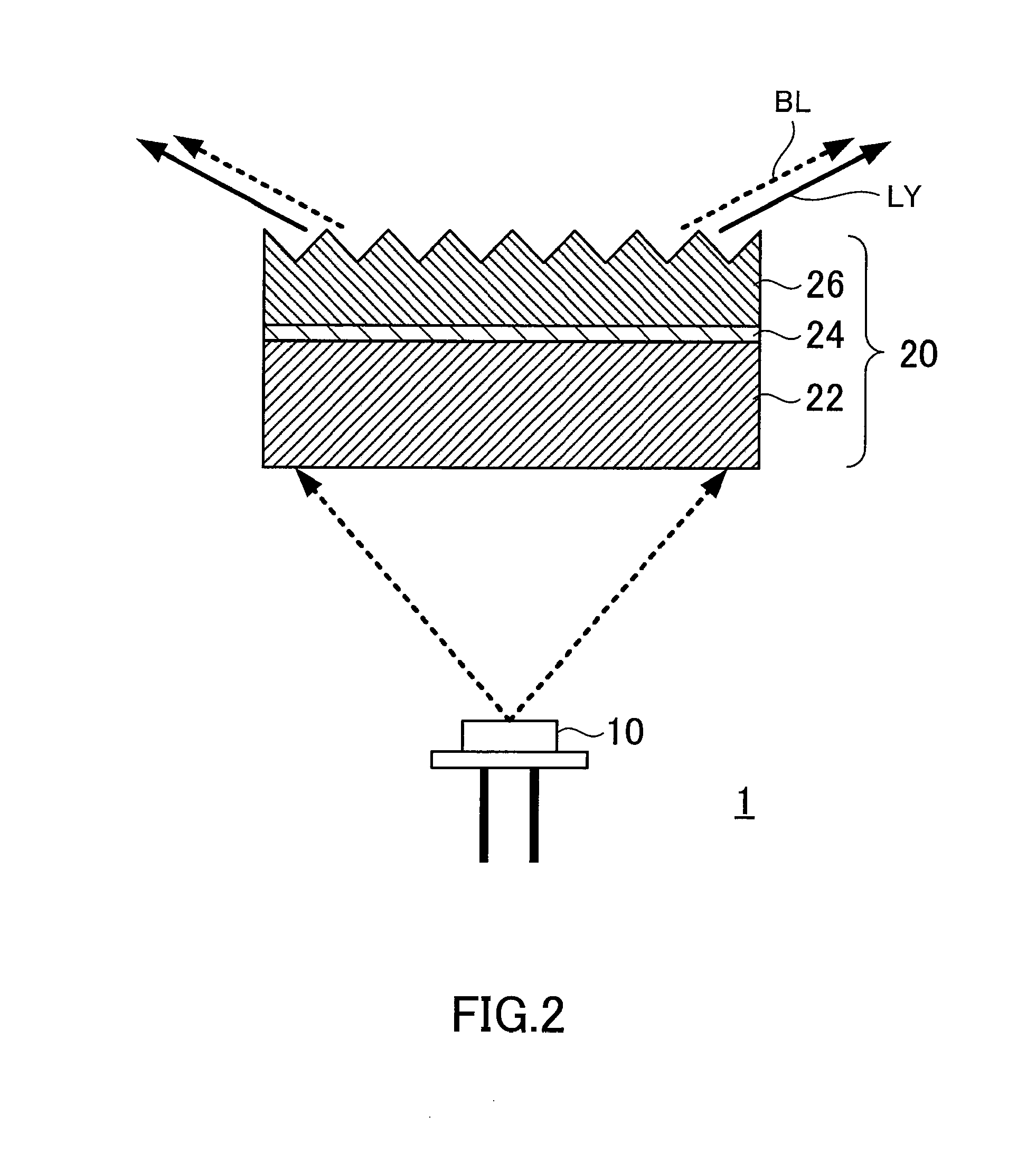 Wavelength converting member and light source device