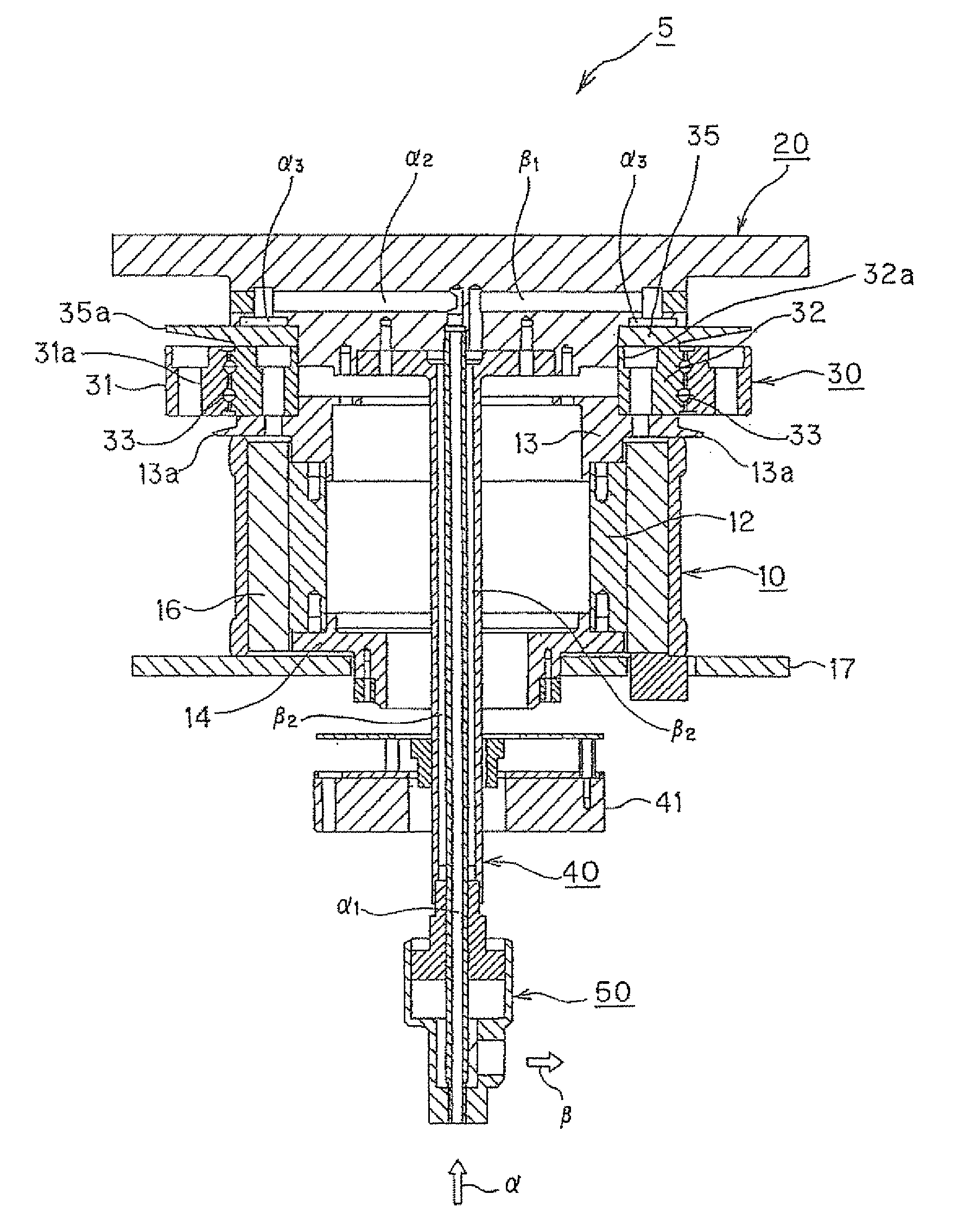 Rotary bearing, rotary table device and table diameter determining method