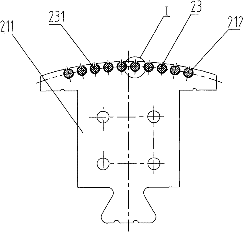 Ultrastrong damping high-voltage synchronous motor