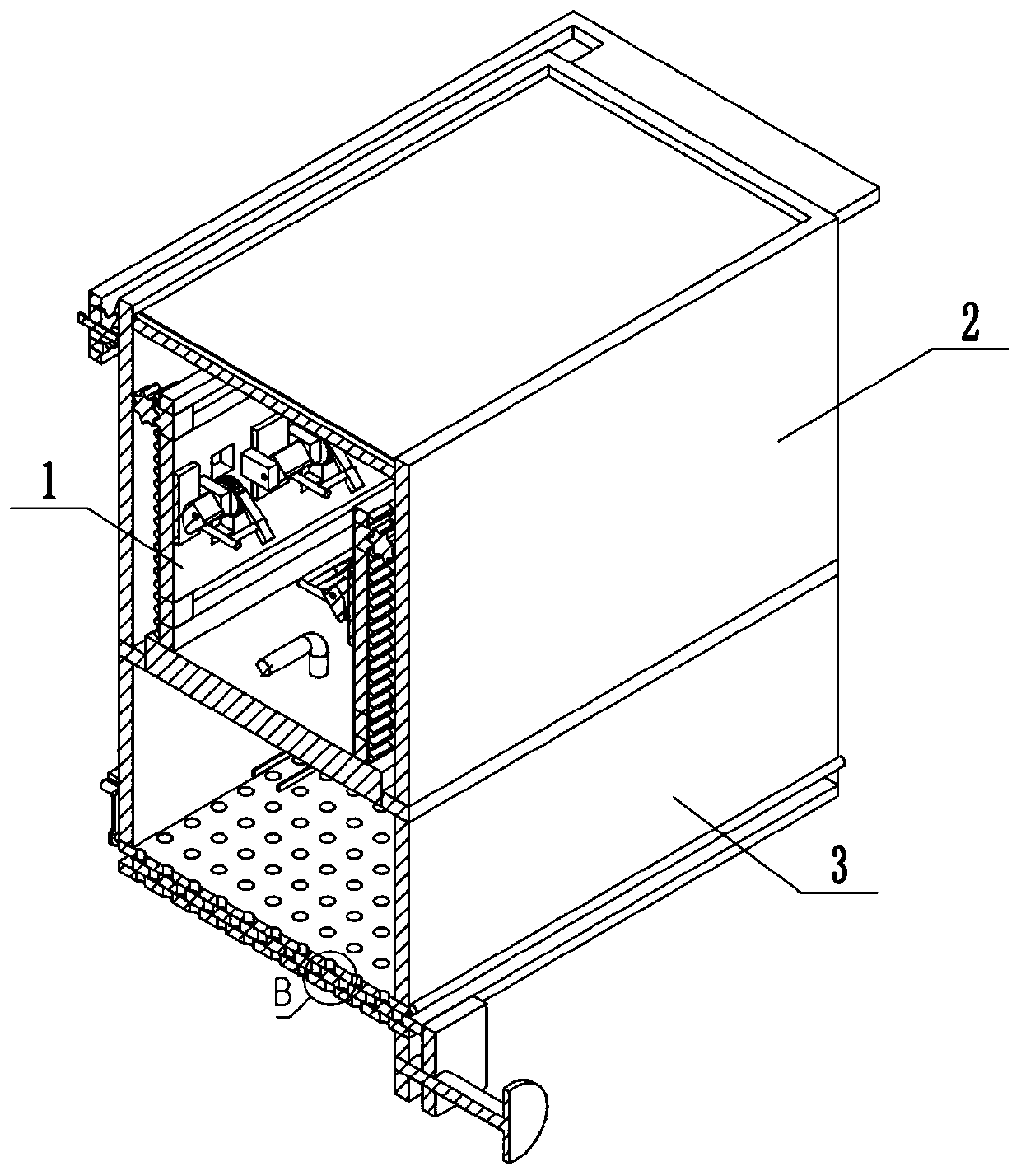 Medical anatomy instrument disinfection equipment