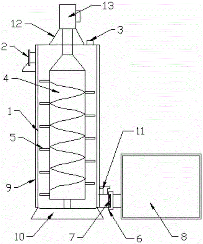 Novel low-energy-consumption cracking furnace and method for cracking polyethylene into wax