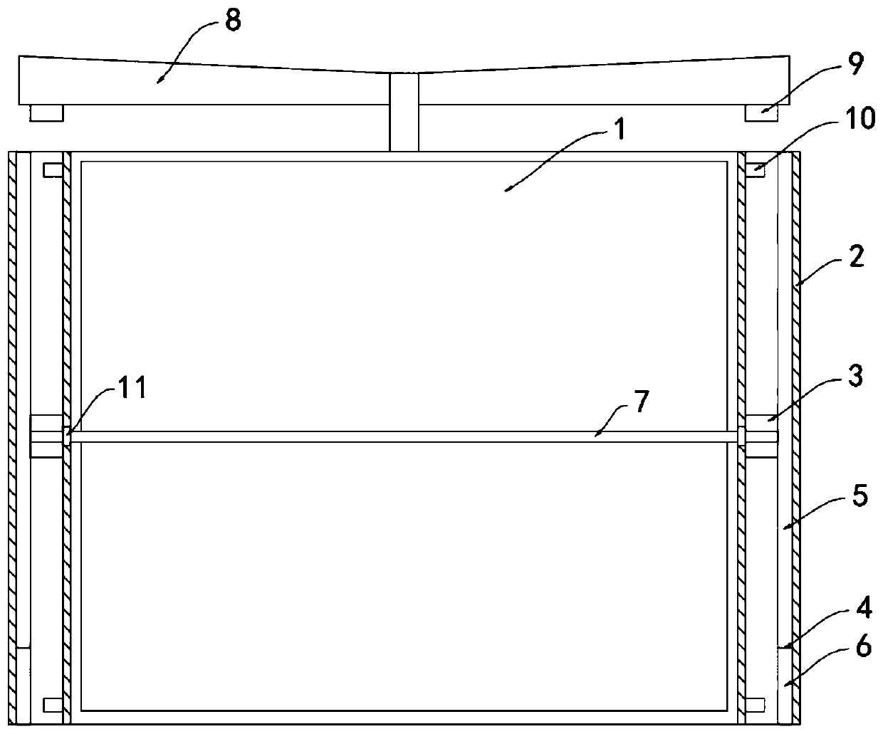 Electrostatic self-dedusting photovoltaic panel based on triboelectricity generation principle