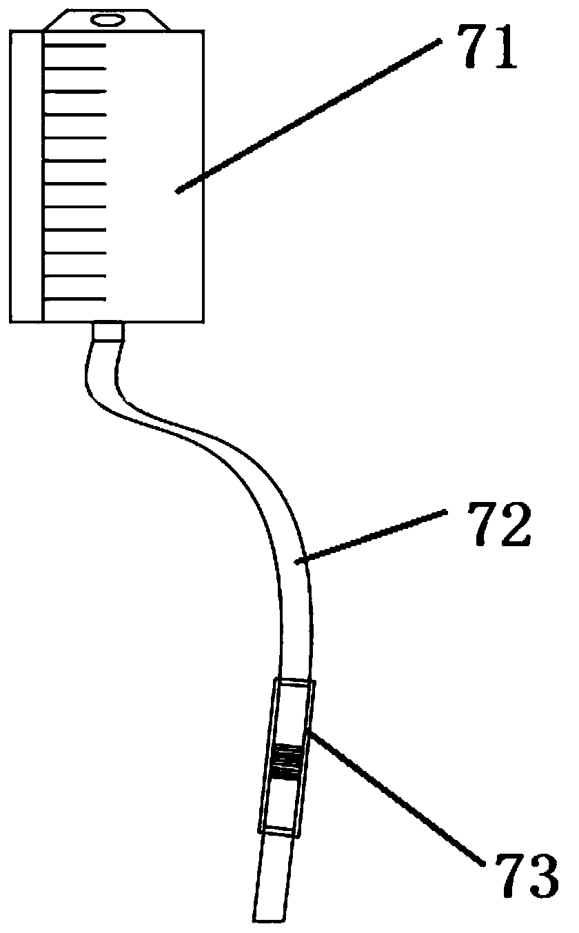 Prostate puncture device with three-way structure and using method thereof