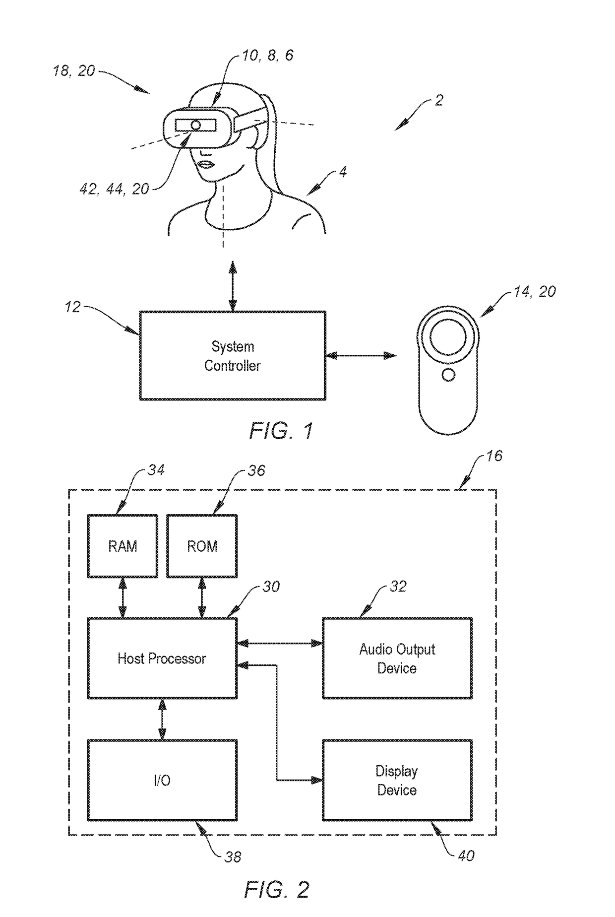 Input device for vr/ar applications