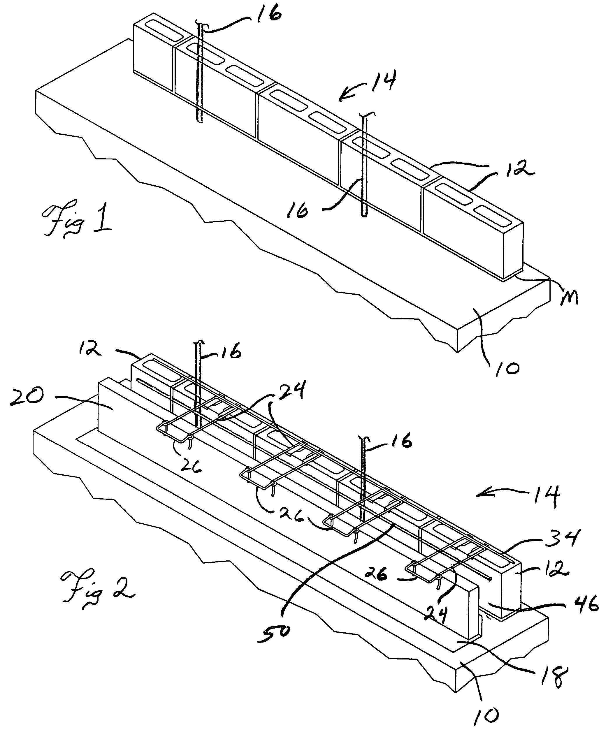 Masonry cavity wall construction and method of making same