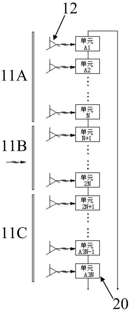 Three-phase-single-phase power transformation device and rail transit power supply