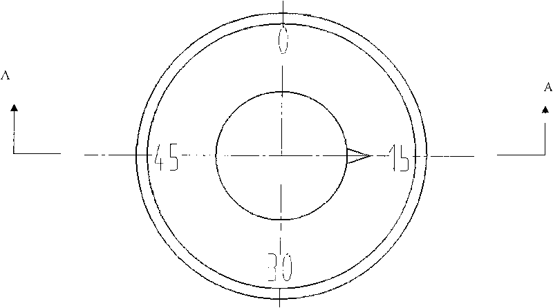 Mining roof plate absciss layer warning instrument and measurement method