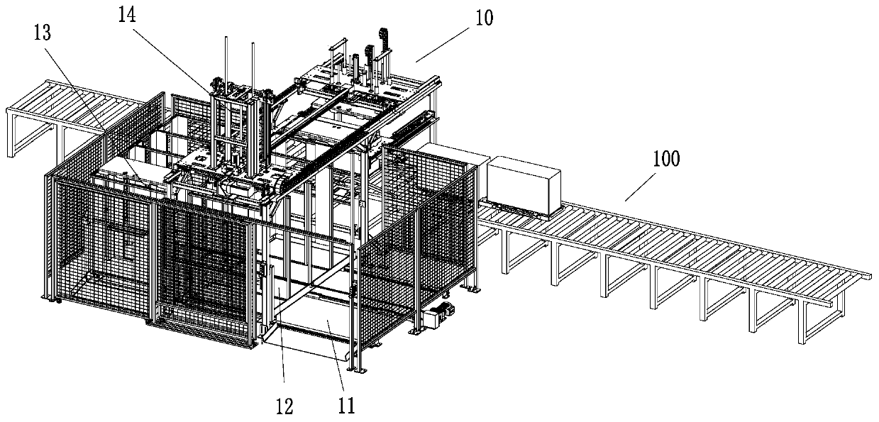 Feeding device and assembling equipment with same