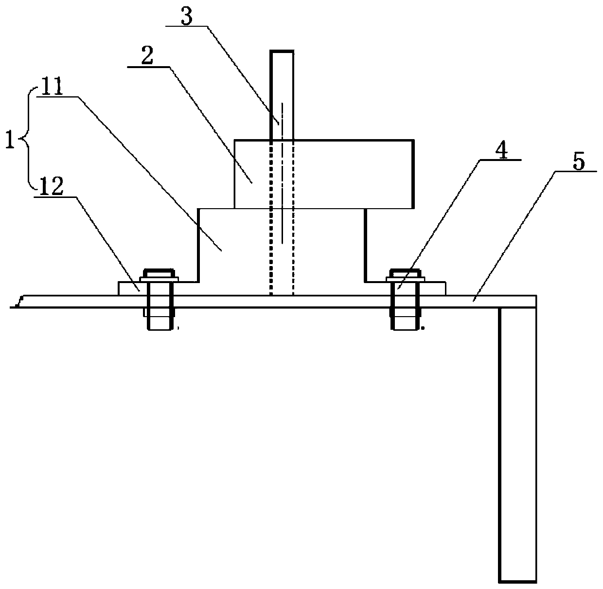 Preheating relay fixing tool