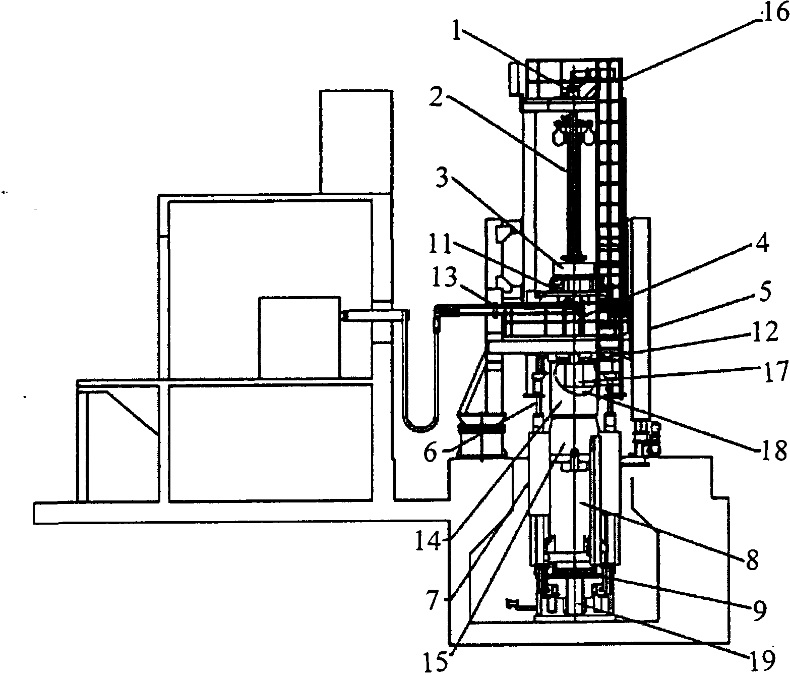 Double-station high efficiency electroslag furnace