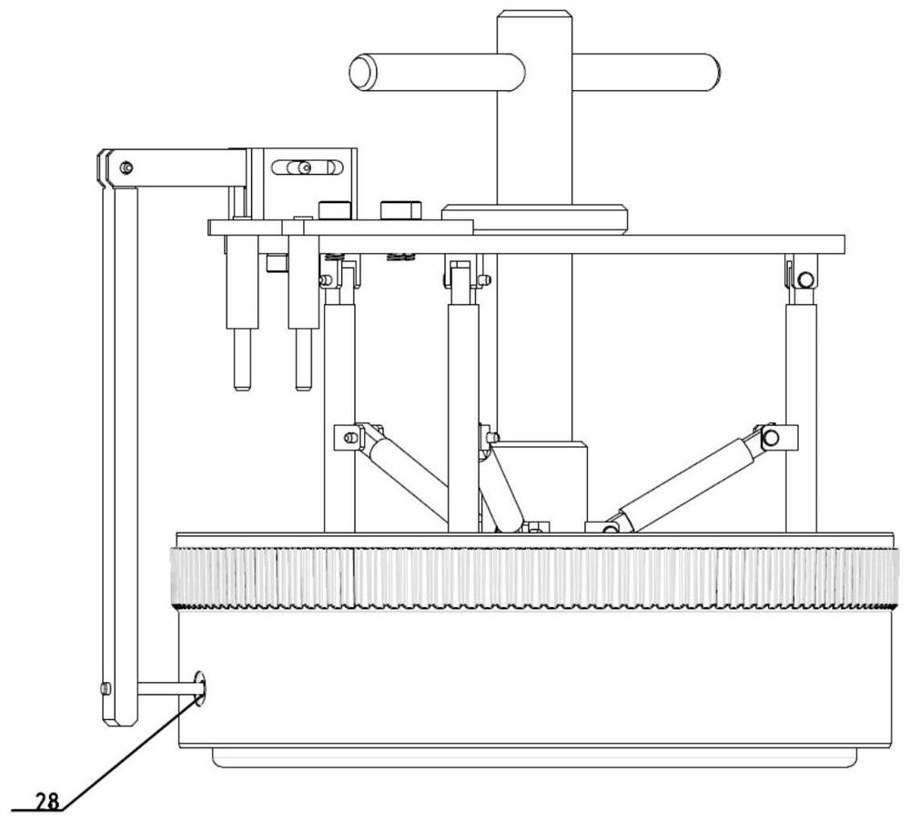 AT clutch assembly assembling device and grabbing and positioning method