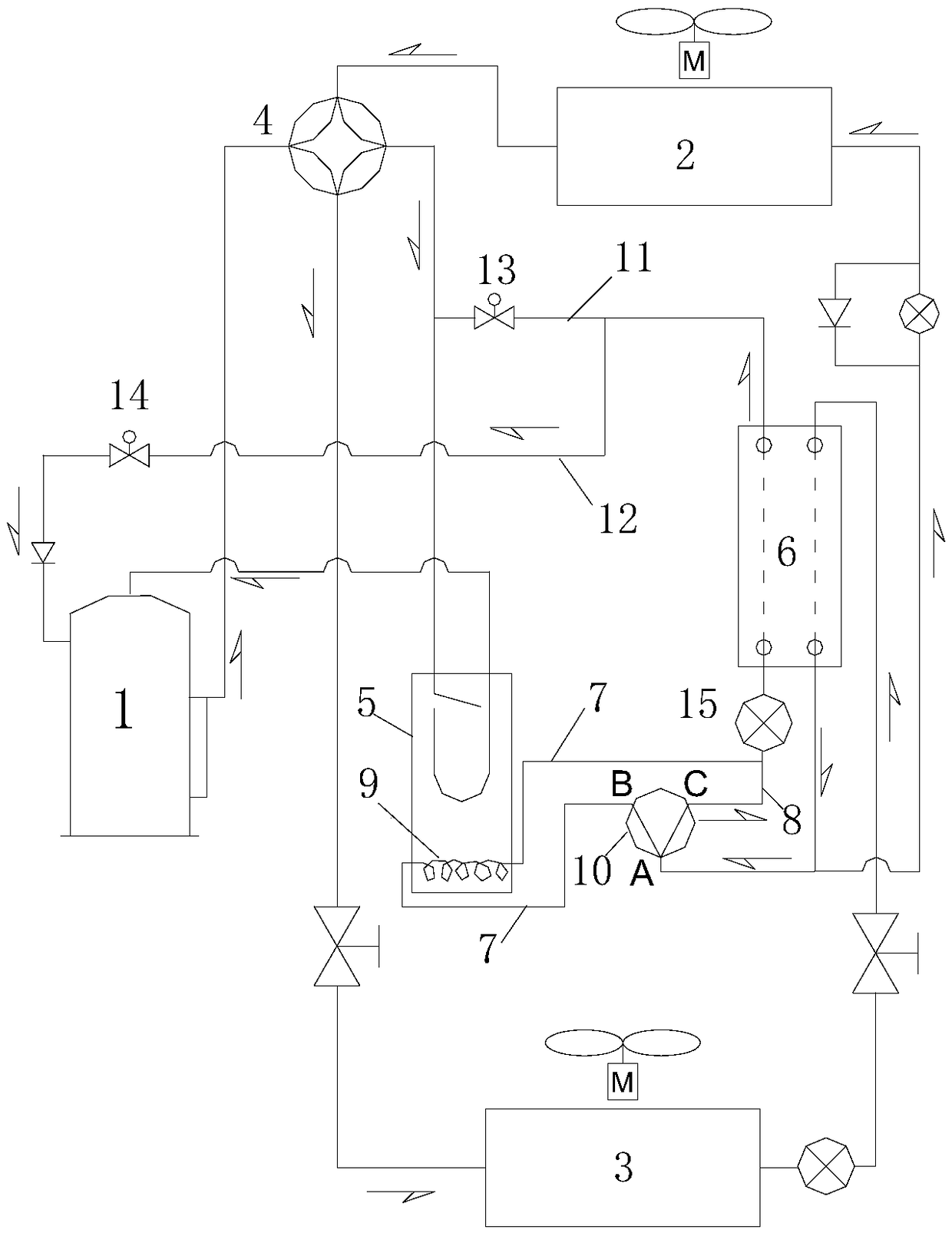 A multi-connected air-conditioning system and its control method