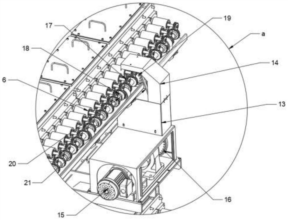 Low-cost and high-efficiency double-roller-way high-yield industrial furnace