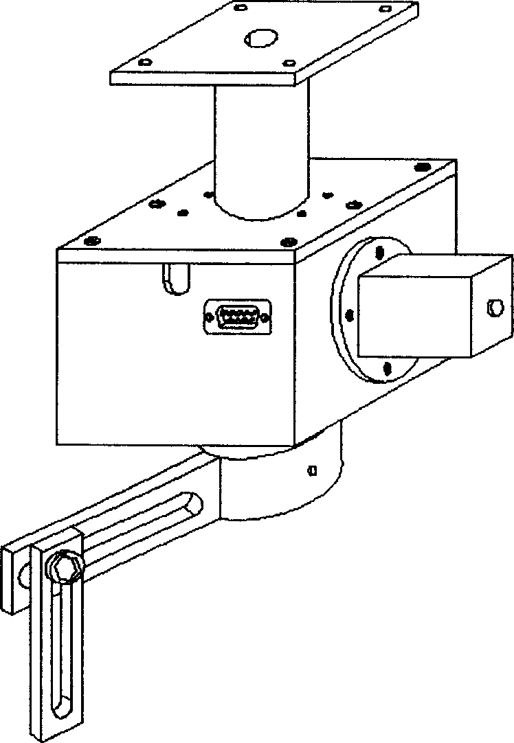 Side shaft powder feeding apparatus based on laser powder filling welding and powder feeding method