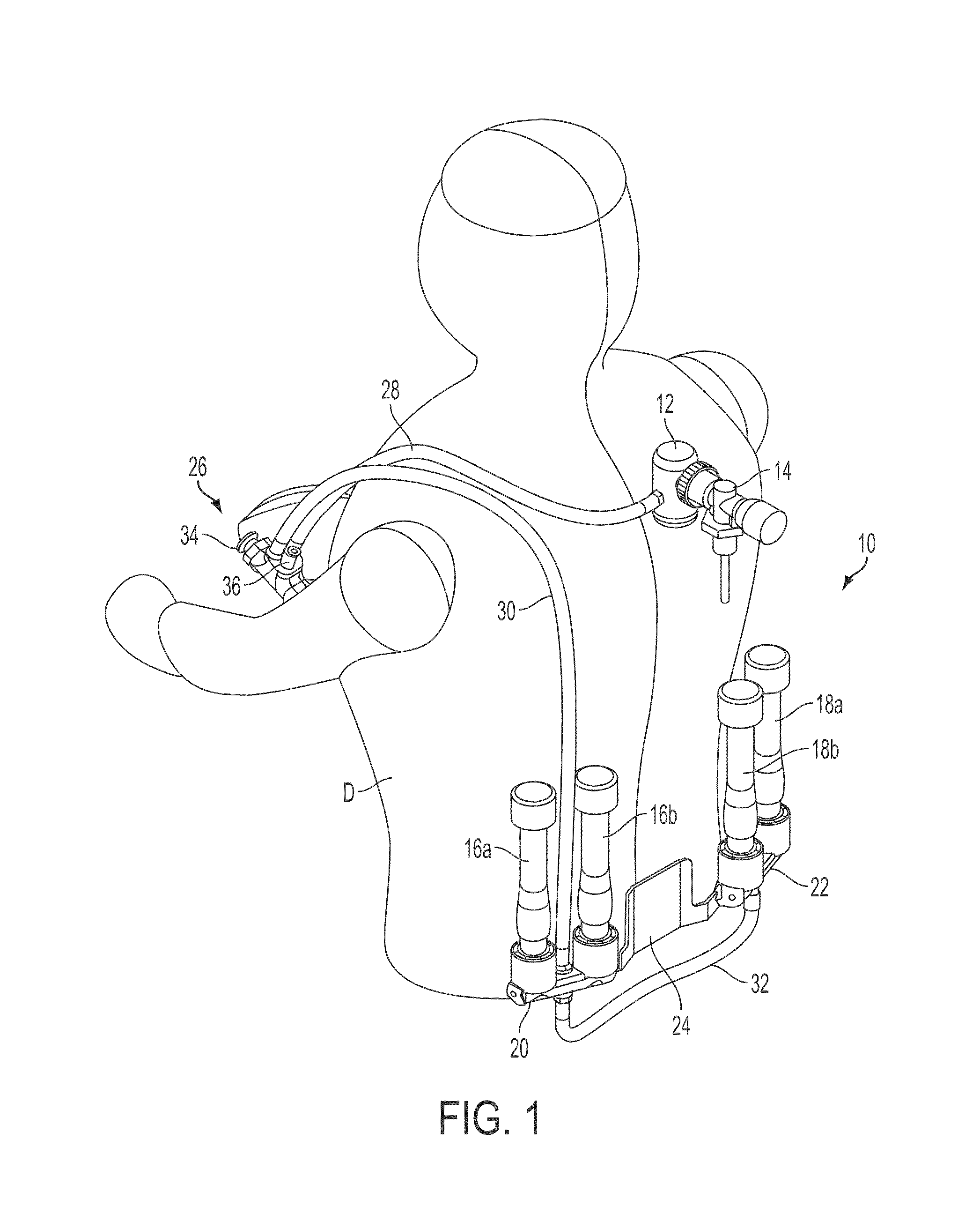 Method of and apparatus for bouyancy compensation for divers