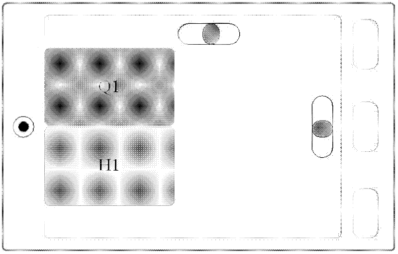 Panoramic picture taking and processing method applied to movable handheld equipment provided with front and back cameras