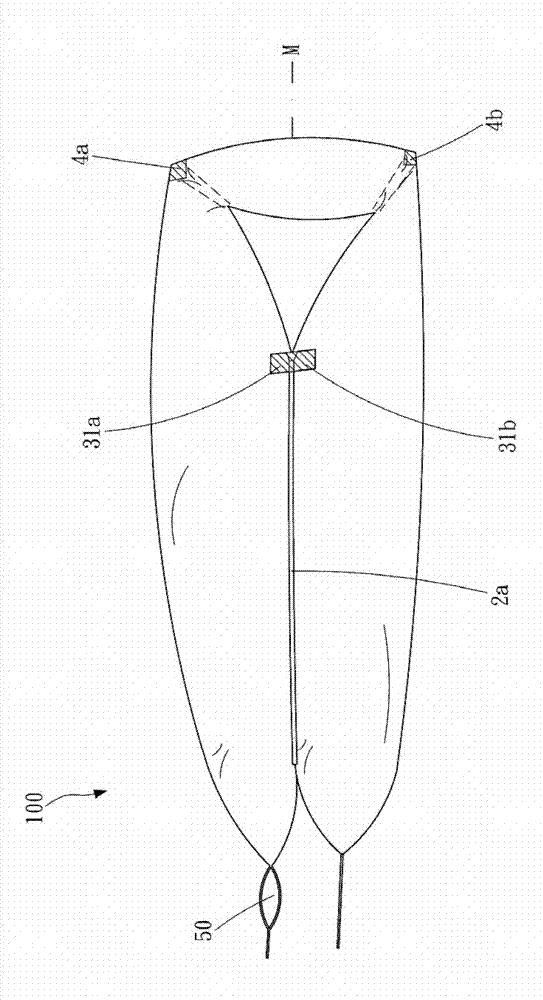 Buffering air bag with opening preset in air column turning region and method for manufacturing buffering air bag