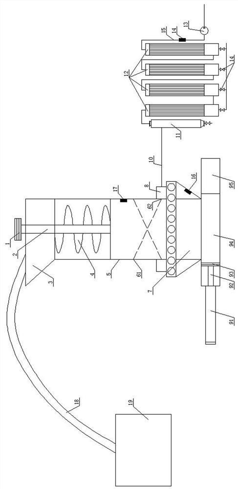A garbage smoldering pyrolysis device with automatic control and monitoring