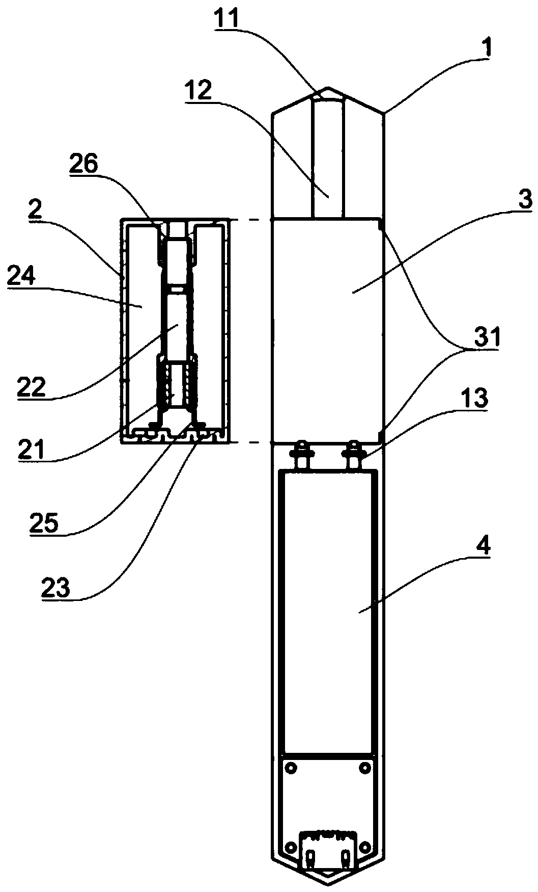 Electronic cigarette equipped with standardized cigarette cartridge