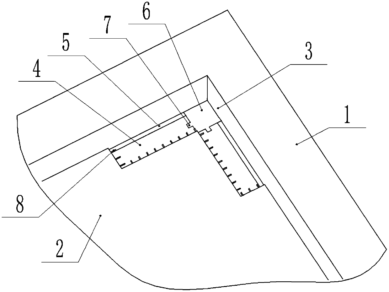 Reinforced concrete frame structure