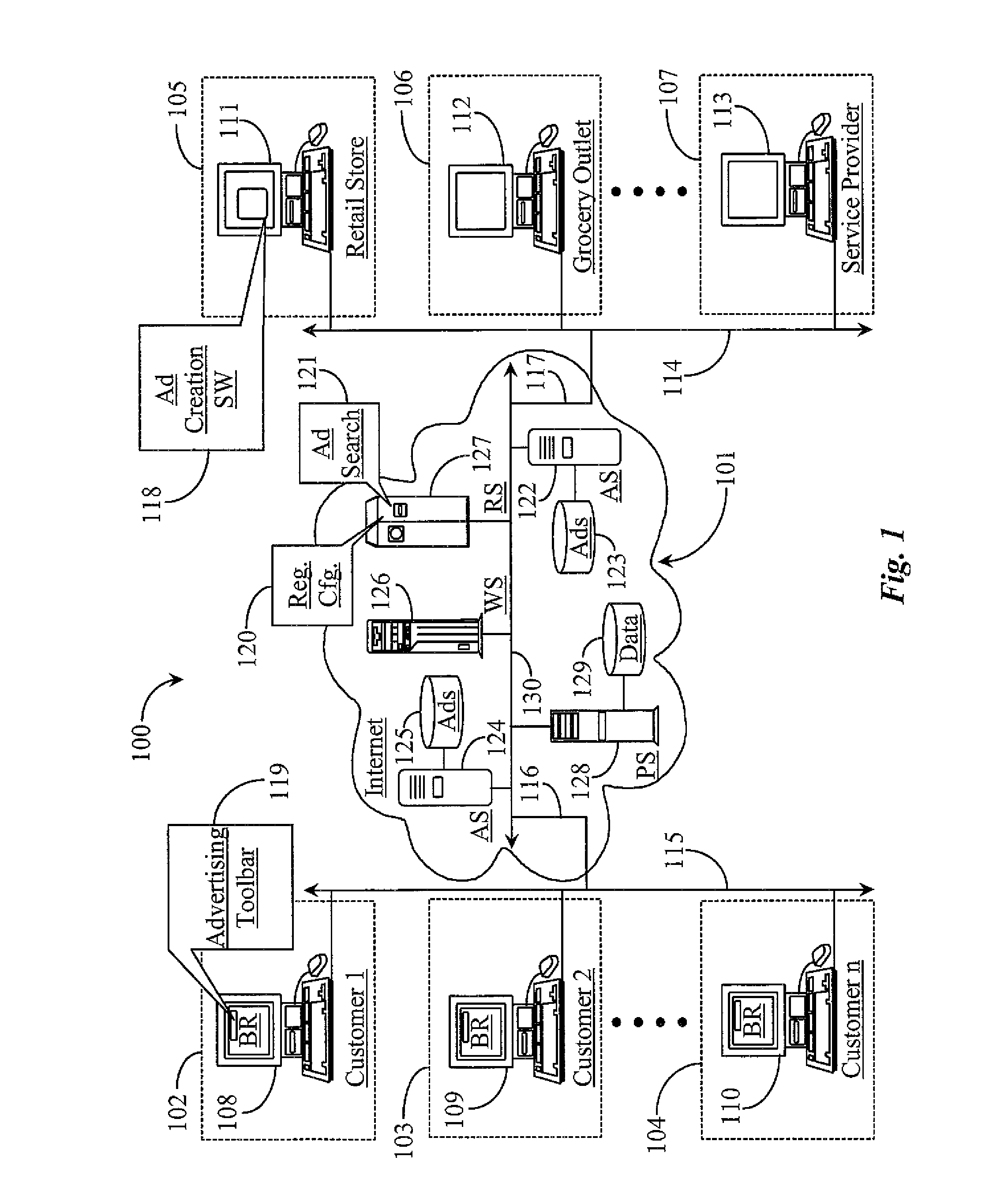 System and Methods for Ordering and Presenting Custom Electronic Advertisements