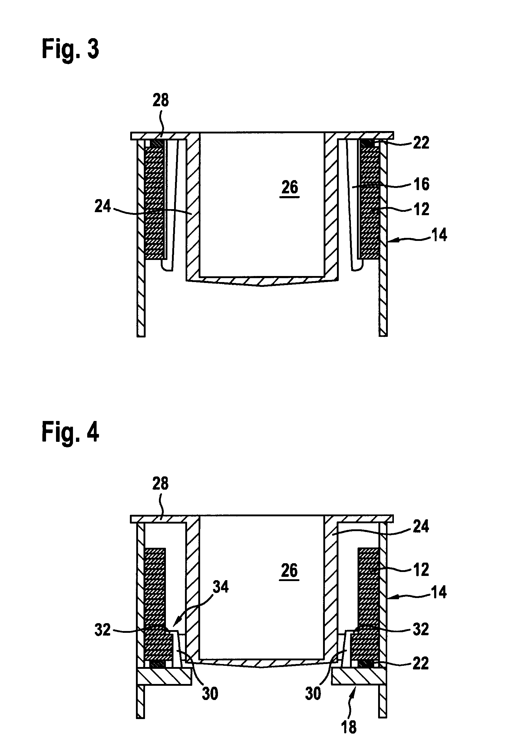 Cooling circuit pump for a motor vehicle