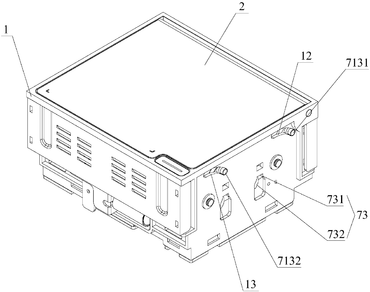 Weighing medicine box