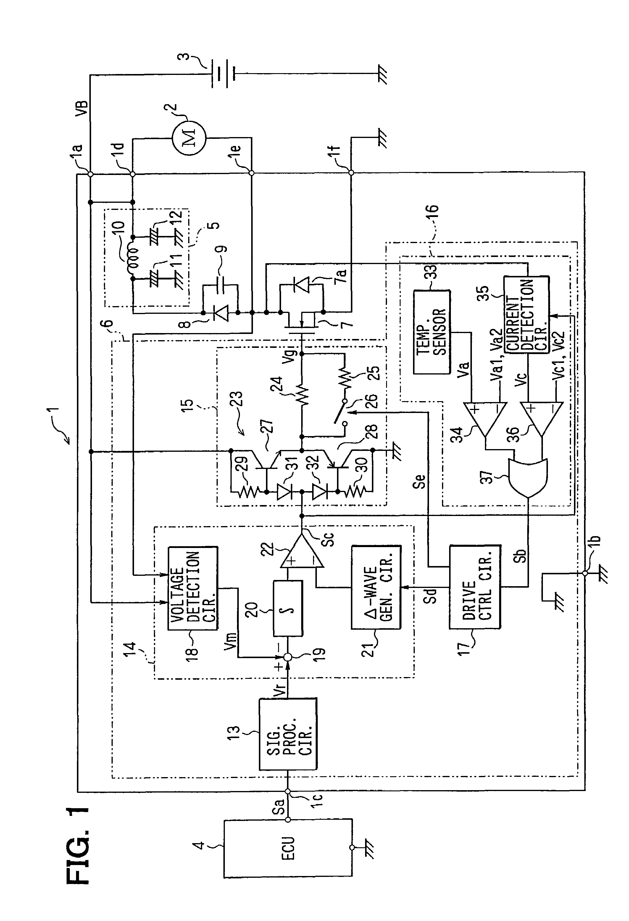 Motor driving device