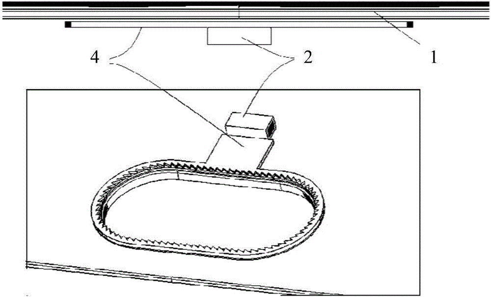 Backlight structure of fingerprint module and electronic device