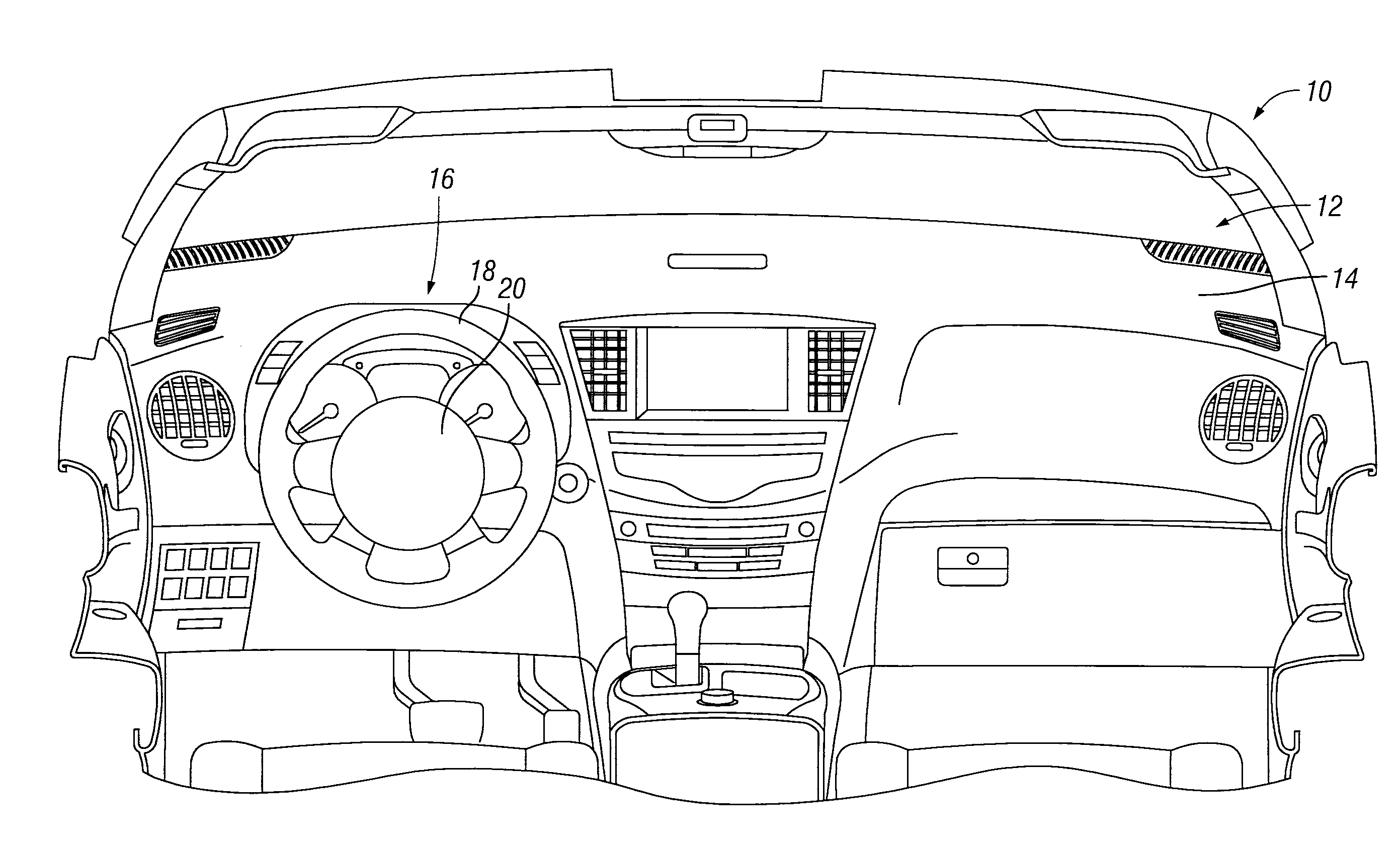 Vehicle horn control assembly