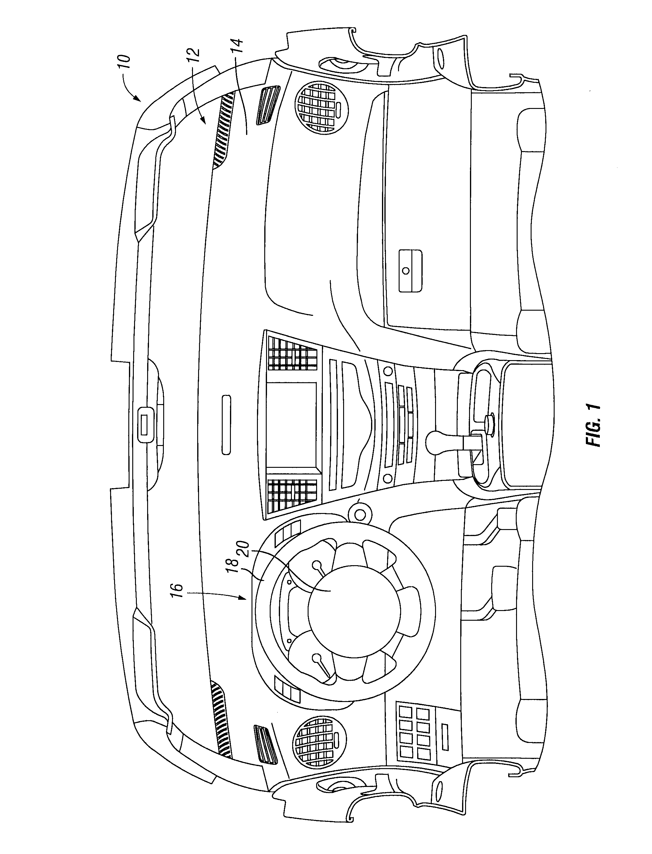 Vehicle horn control assembly