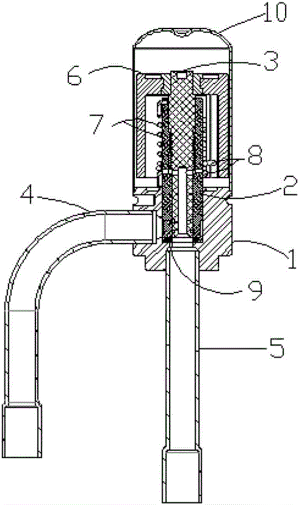 Electronic expansion valve with precision controlled through flow