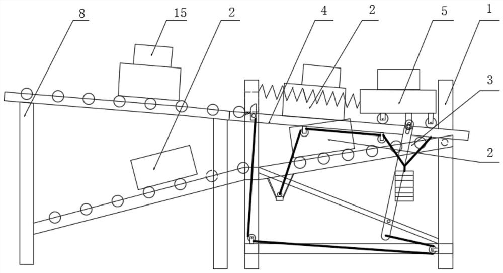 A foot pedal automatic air return device