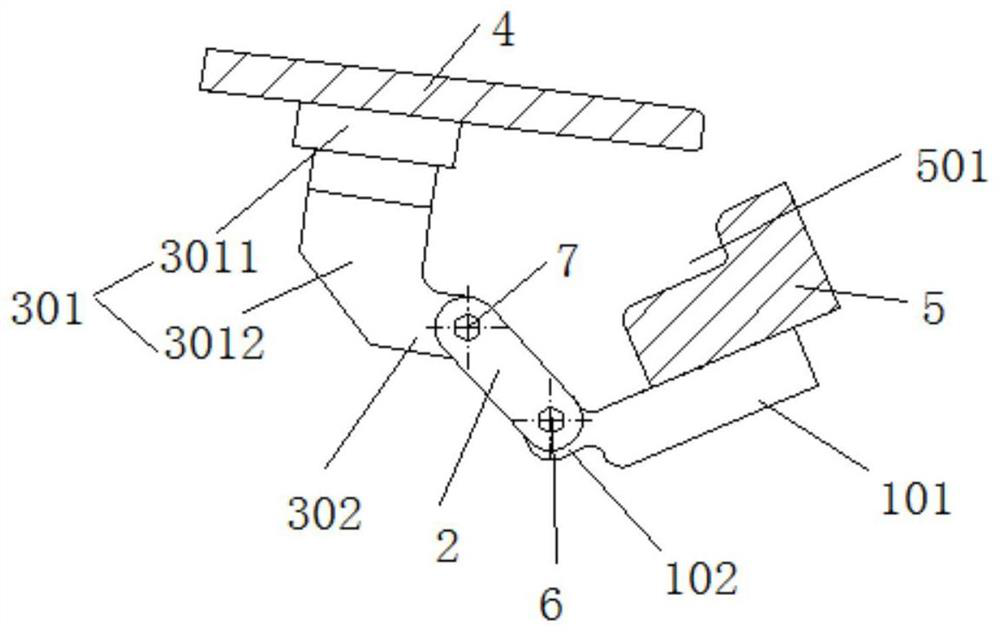 Hinge mechanism suitable for opening curved-surface door plate