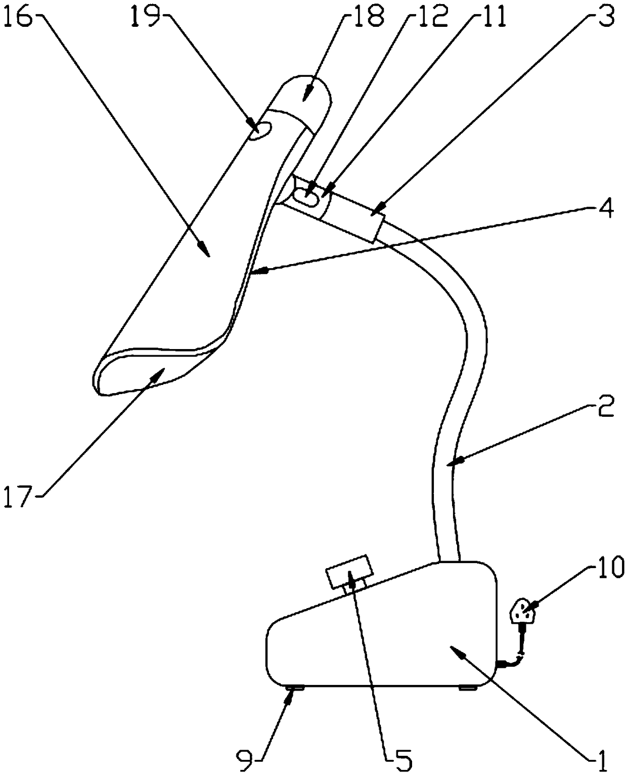 Novel functional table lamp