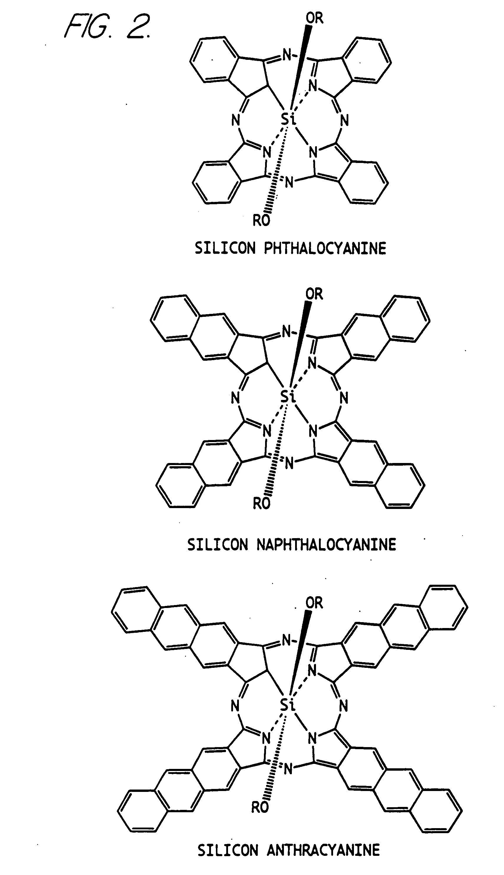 Hybrid phthalocyanine derivatives and their uses