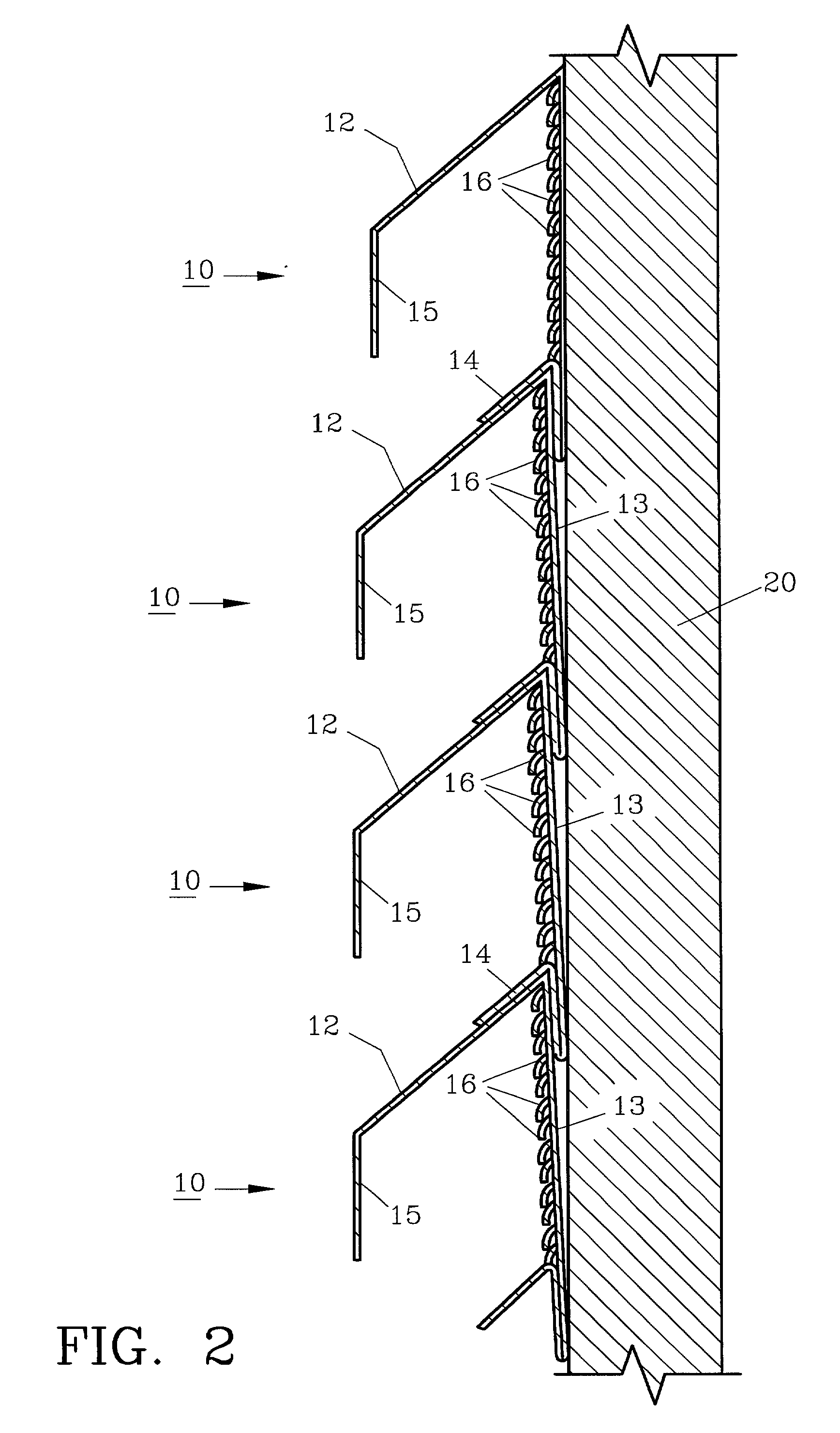 Louver member and method