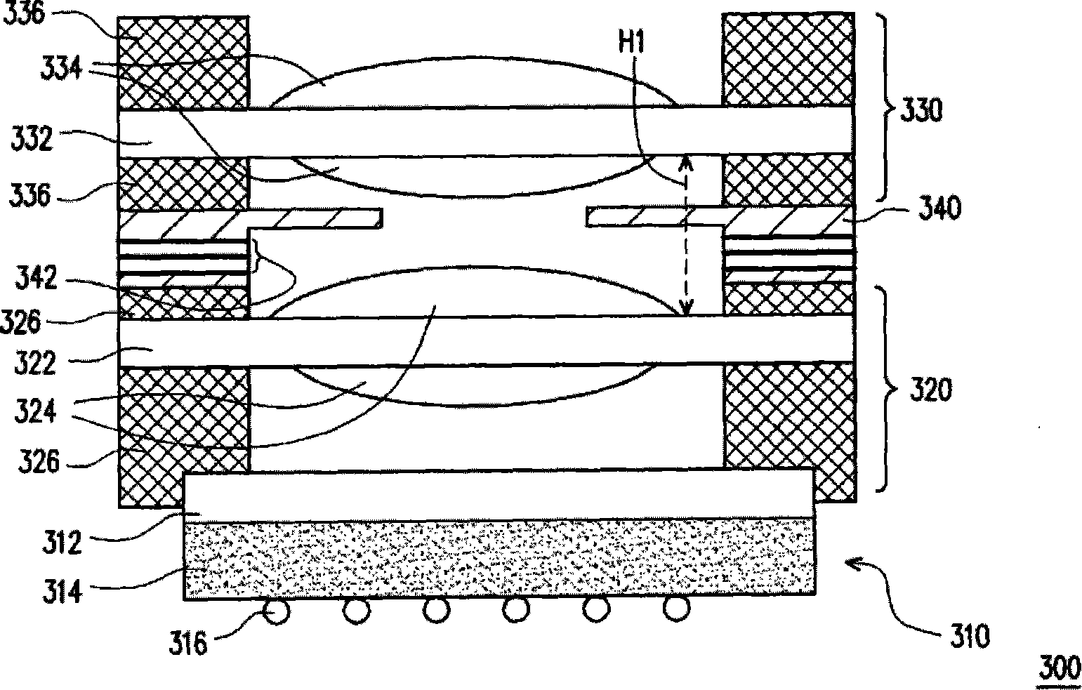 Optical zoom system