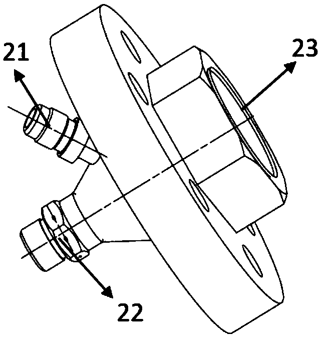 Plasma ignition and combustion supporting device used for gas fuel with low heating value