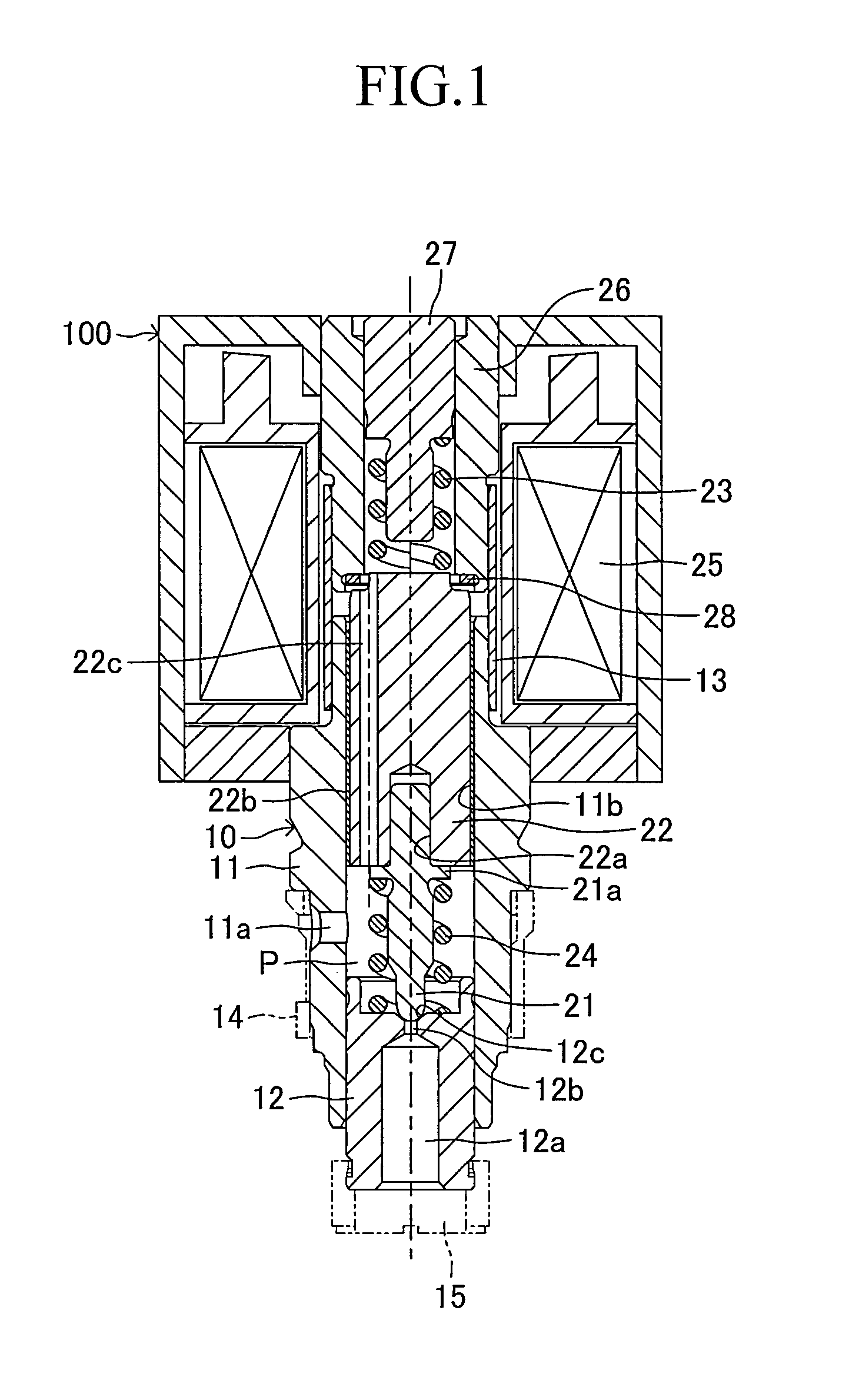 Normally closed solenoid valve