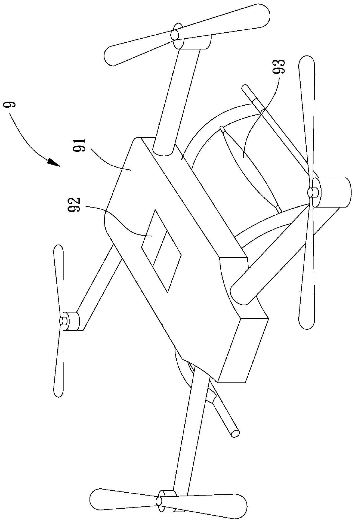 Aircraft with slow descending mechanisms
