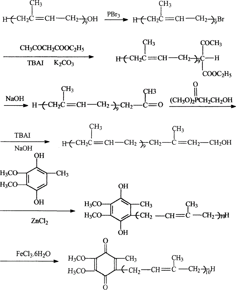 A novel process for synthesis of coenzyme Q10