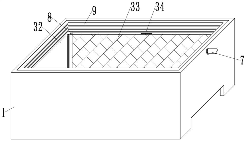 Foaming mold convenient to disassemble and position for refrigerator