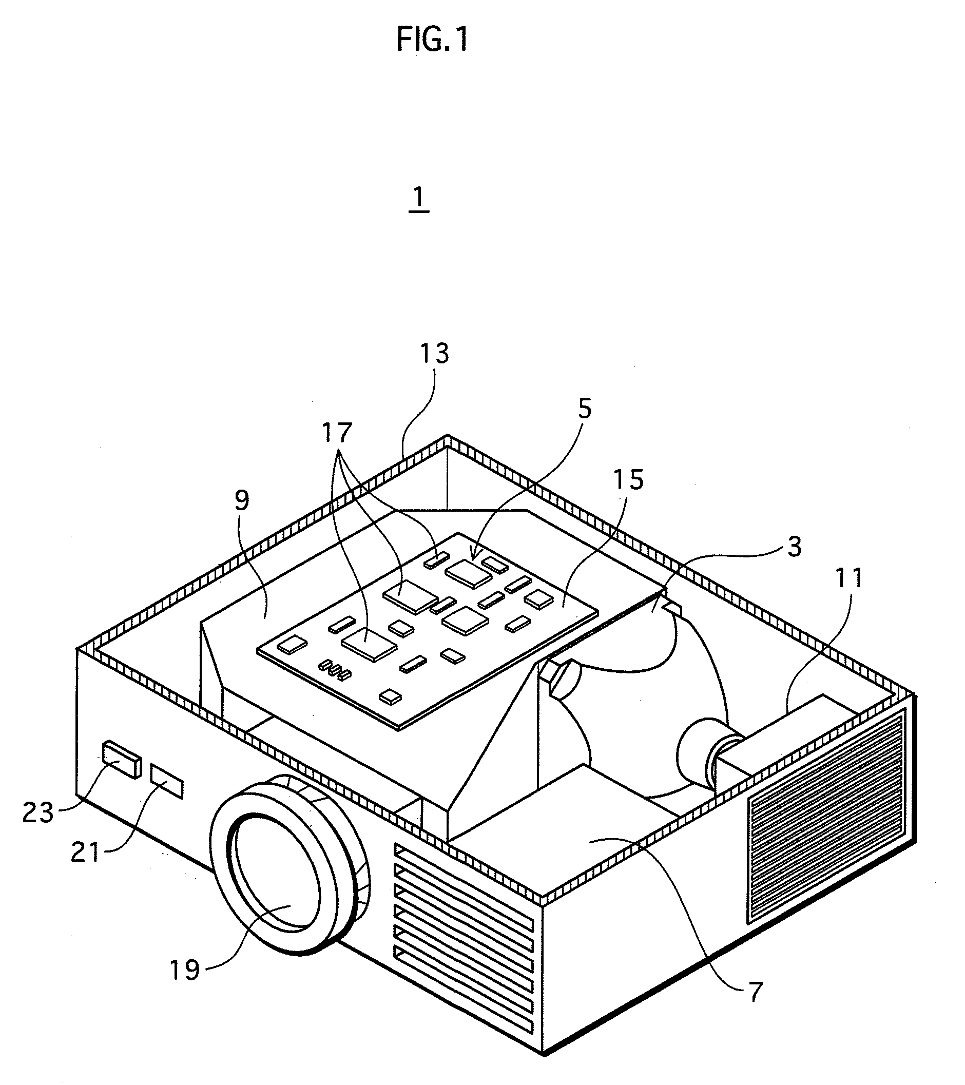 Projection-type image display apparatus, lighting apparatus and lighting method realizing an extended lifetime