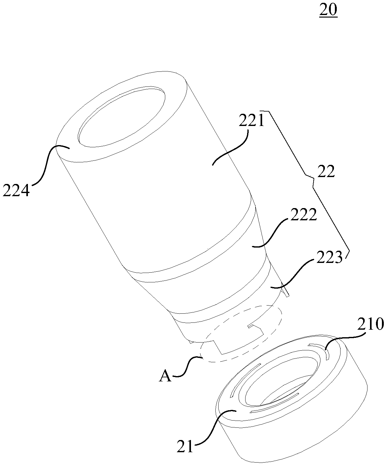 Temperature sensor and gas stove